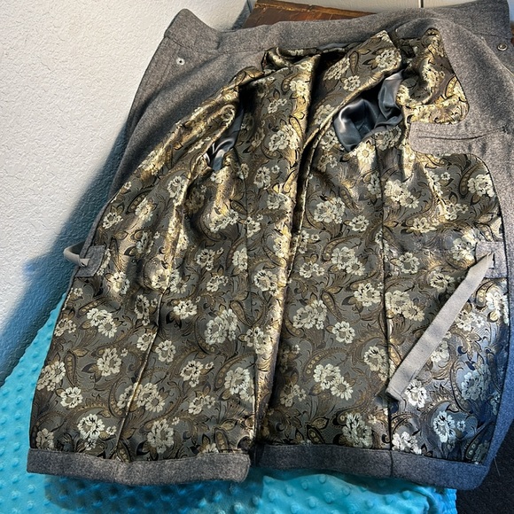 Subscript wool blend military style jacket - Picture 11 of 16